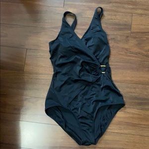 Jantzen Black one piece swimsuit